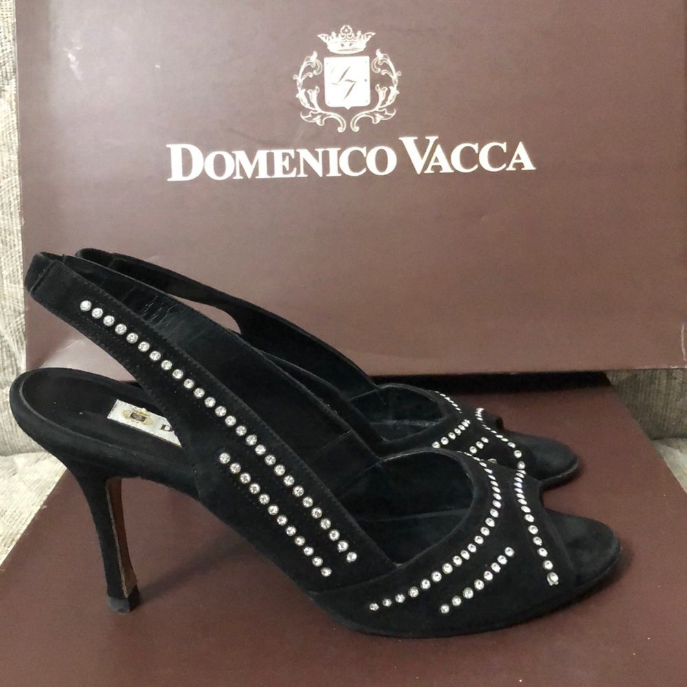 🌺DOMENICO VACCA HEELS SIZE 38.5